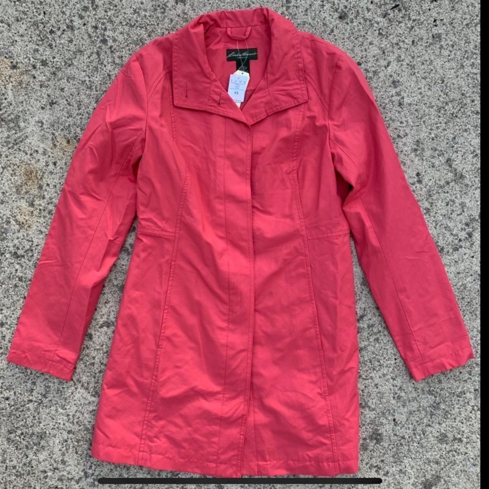 NWT Eddie Bauer Fremont trench coat. XS